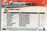 #146 Zack Greinke League Leaders Arizona Diamondbacks 2018 Topps Series 1 Baseball Card EAS