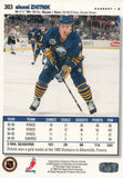 #303 Alexei Zhitnik Buffalo Sabres 1995-96 Upper Deck Collector's Choice Hockey Card EAS