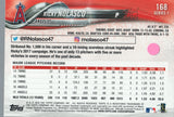 #168 Ricky Nolasco Los Angeles Angels PD 2018 Topps Series 1 Baseball Card EAT