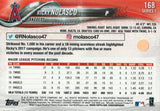 #168 Ricky Nolasco Black White Los Angeles Angels 2018 Topps Series 1 Baseball Card EAT
