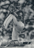 #168 Ricky Nolasco Black White Los Angeles Angels 2018 Topps Series 1 Baseball Card EAT