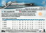 #160 Mashiro Tanaka New York Yankees 2018 Topps Series 1 Baseball Card EAT