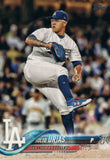 #124 Julio Urias Los Angeles Dodgers 2018 Topps Series 1 Baseball Card EAT