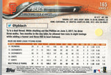 #165 Ty Blach San Francisco Giants 2018 Topps Series 1 Baseball Card EAT