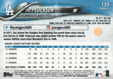 #159 Joc Pederson Los Angeles Dodgers 2018 Topps Series 1 Baseball Card EAT