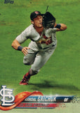 #147 Randal Grichuk St Louis Cardinals 2018 Topps Series 1 Baseball Card EAU