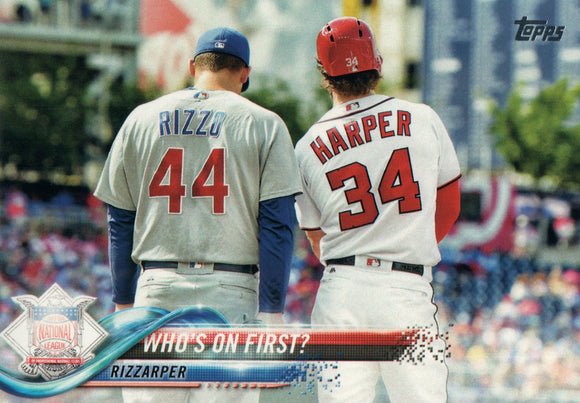 #126 Who's on First National League 2018 Topps Series 1 Baseball Card EAU