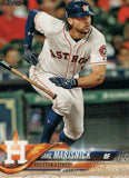 #128 Jake Marisnick Houston astros 2018 Topps Series 1 Baseball Card EAU
