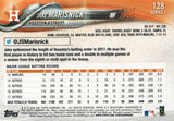 #128 Jake Marisnick Houston astros 2018 Topps Series 1 Baseball Card EAV