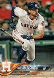 #128 Jake Marisnick Houston astros 2018 Topps Series 1 Baseball Card EAV