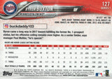 #127 Byron Buxton Minnesota Twins 2018 Topps Series 1 Baseball Card EAV