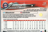 #130 Brian Dozier Minnesota Twins 2018 Topps Series 1 Baseball Card YD EAV