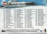 #126 Who's on First National League 2018 Topps Series 1 Baseball Card EAV