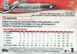 #158 Stephen Piscotty St Louis Cardinals 2018 Topps Series 1 Baseball Card EAV