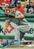 #102 Wil Myers San Diego Padres 2018 Topps Series 1 Baseball Card EAV