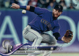 #230 Trevor Story Colorado Rockies 2018 Topps Series 1 Baseball Card EAW