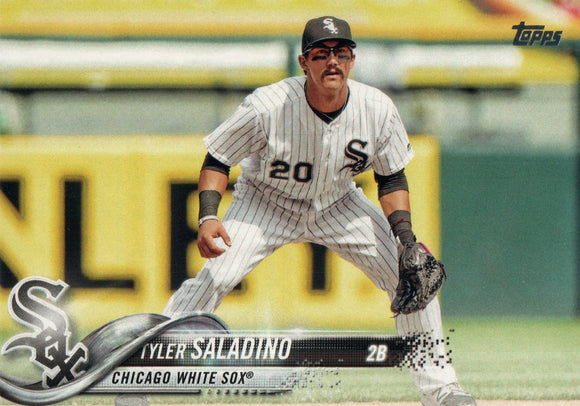 #258 Tyler Saladino Chicago White Sox 2018 Topps Series 1 Baseball Card EAW