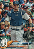 #243 James McCann Detroit Tigers 2018 Topps Series 1 Baseball Card EAX