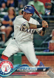 #245 Willie Calhoun Rookie Texas Rangers 2018 Topps Series 1 Baseball Card EAY