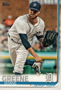 #229 Shane Greene Detroit Tigers 2018 Topps Series 1 Baseball Card EAY