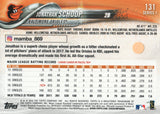#131 Jonathan Schoop Baltimore Orioles 2018 Topps Series 1 Baseball Card EAY