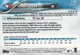 #148 Richard Urena Rookie Toronto Blue Jays 2018 Topps Series 1 Baseball Card EAZ