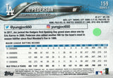 #159 Joc Pederson Los Angeles Dodgers 2018 Topps Series 1 Baseball Card EAZ