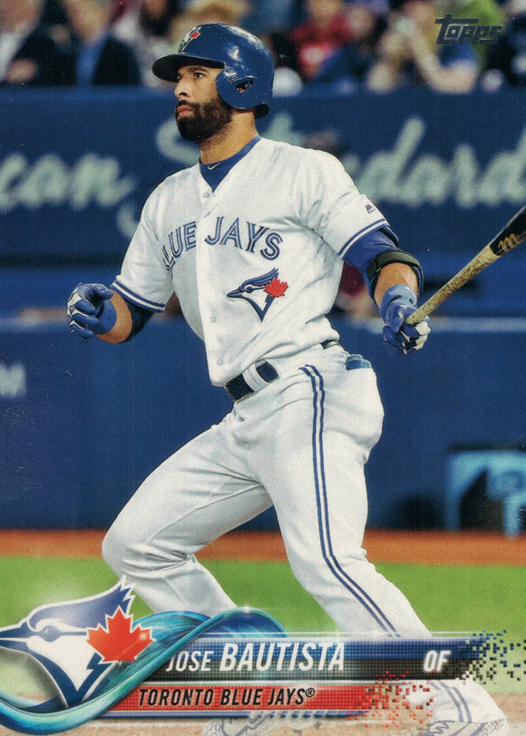 #238 Jose Bautista Toronto Blue Jays 2018 Topps Series 1 Baseball Card EAZ
