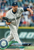 #143 James Paxton Seattle Mariners 2018 Topps Series 1 Baseball Card GD EAZ