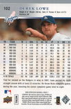 #102 Derek Lowe Los Angeles Dodgers 2008 Upper Deck Series 1 Baseball Card