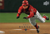 #360 Eric Byrnes Checklist Arizona Diamondbacks 2008 Upper Deck Series 1 Baseball Card