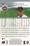 #155 Aaron Heilman New York Mets 2008 Upper Deck Series 1 Baseball Card