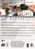 #337 Steve Pearce Rookie Pittsburgh Pirates 2008 Upper Deck Series 1 Baseball Card FAJ