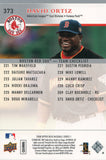 #373 David Ortiz Boston Red Sox 2008 Upper Deck Series 1 Baseball Card FAJ