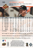 #180 Aubrey Huff Baltimore Orioles 2008 Upper Deck Series 1 Baseball Card FAJ