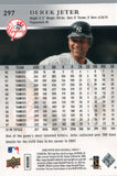 #297 Derek Jeter New York Yankees 2008 Upper Deck Series 1 Baseball Card FAJ