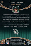 #10 Chris Seddon Rookie Debut Florida Marlins 2008 Upper Deck Series 1 Baseball Card FAJ