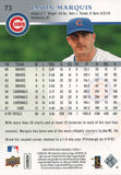 #73 Jason Marquis Chicago Cubs 2008 Upper Deck Series 1 Baseball Card FAJ
