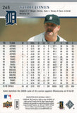 #265 Todd Jones Detroit Tigers 2008 Upper Deck Series 1 Baseball Card FAK
