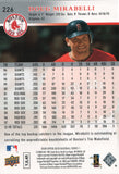 #226 Doug Mirabelli Boston Red Sox 2008 Upper Deck Series 1 Baseball Card FAK