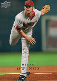 #92 Micah Owings Arizona Diamondbacks 2008 Upper Deck Series 1 Baseball Card FAK