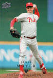 #191 Jamie Moyer Philadelphia Phillies 2008 Upper Deck Series 1 Baseball Card FAM
