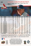 #64 Jason Isringhausen St Louis Cardinals 2008 Upper Deck Series 1 Baseball Card FAM