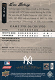 YSL590 Lou Gehrig New York Yankees 2008 Upper Deck Series 1 Baseball Card FAN