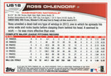 US18 Ross Ohlendorf Washington Nationals 2013 Topps Baseball Card FAO