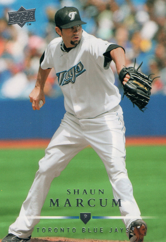 #31 Shaun Marcum Toronto Blue Jays 2018 Topps Series 1 Baseball Card FAO