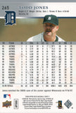 #265 Todd Jones Detroit Tigers 2018 Topps Series 1 Baseball Card FAO