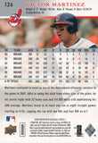 #126 Victor Martinez Cleveland Indians 2018 Topps Series 1 Baseball Card FAO