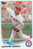 US11 Joakim Soria Texas Rangers 2013 Topps Baseball Card FAP