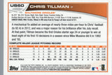 US60 Chris Tillman Baltimore Orioles 2013 Topps Baseball Card FAP